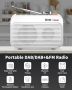 Ново Портативно DAB Радио с USB/SD Възпроизвеждане и Двоен Часовник, снимка 2