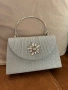 Сребърна официална чанта, снимка 2