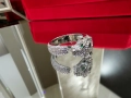 CARTIER Panthere de Cartier White Gold Full Diamonds Дамски Пръстен, снимка 3