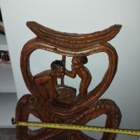 африканска дърворезба, снимка 8 - Антикварни и старинни предмети - 45682221