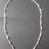 Сребърен синджир , снимка 1 - Колиета, медальони, синджири - 45069010