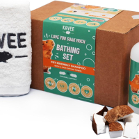 Kavee Love You Soak Much Комплект за къпане на морско свинче и заек, за чувствителна кожа, снимка 1 - За гризачи - 44989372