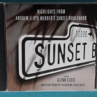 Sunset Boulevard Los Angeles Cast, Andrew Lloyd Webber – 1995 - Highlights From Andrew Lloyd Webber', снимка 1 - CD дискове - 45059521