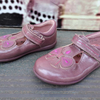 Английски детски обувки естествена кожа-START RITE , снимка 2 - Детски обувки - 44992918