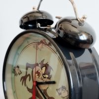 Стар механичен будилник, настолен часовник, снимка 4 - Колекции - 45269764