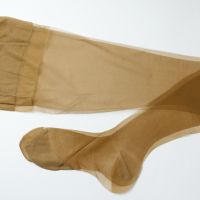 XL BAS френски телесни ретро чорапи за жартиери, снимка 4 - Бельо - 45164122