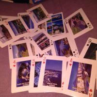 Карти за игра 54 броя пластик нови с изгледи от Азорските острови Португалия, снимка 8 - Карти за игра - 45586461