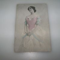 Стара романтична пощенска картичка, снимка 1 - Филателия - 45083363