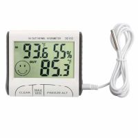 Дигитален вътрешен и външен термометър и влагомер, снимка 7 - Други стоки за дома - 45859421