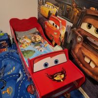 Легло + гардероб Макуин Светкавицата, снимка 6 - Мебели за детската стая - 45865070