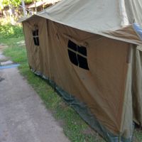 Военна офицерска палатка с гумиран под, снимка 13 - Екипировка - 45545295