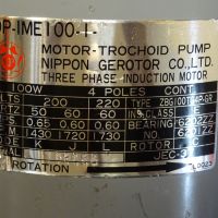 Мотор-помпа NIPPON GEROTOR Motor-Trochoid Pump TOP-IME 100.1. 200VAC, снимка 5 - Резервни части за машини - 45239172