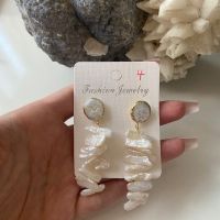 Модно бижу обеци с истински перли , снимка 5 - Обеци - 45359295