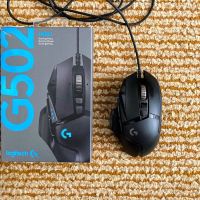 Logitech G502 + Mousepad , снимка 1 - Клавиатури и мишки - 45228186