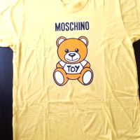 дамски тениски love moschino ~ жълта тениска, снимка 1 - Тениски - 45502488