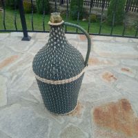 Стара Плетена дамаджана-10 литра., снимка 16 - Антикварни и старинни предмети - 45753192