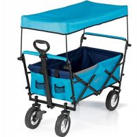 Сгъваемата ръчна количка за плаж къмпинг транспортна количка, снимка 12 - Къмпинг мебели - 45319660