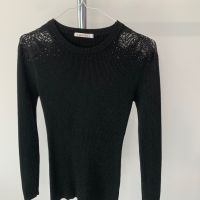 Красив дамски пуловер с дантела и камъни, снимка 9 - Блузи с дълъг ръкав и пуловери - 45747209