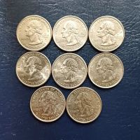 Монети четвърт долар/ куотър САЩ., снимка 2 - Нумизматика и бонистика - 43852191