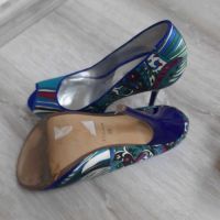 Продавам летни дамски обувки, снимка 3 - Дамски обувки на ток - 45372614