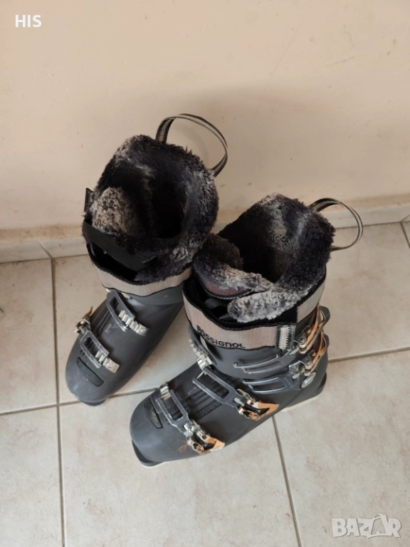 Ски обувки Rossignol с подплата мериносова вълна, 27.5 (42.5 размер), графит, снимка 1
