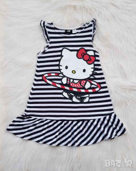 Детска рокля H&M Hello Kitty Размер 4-6 години , снимка 1