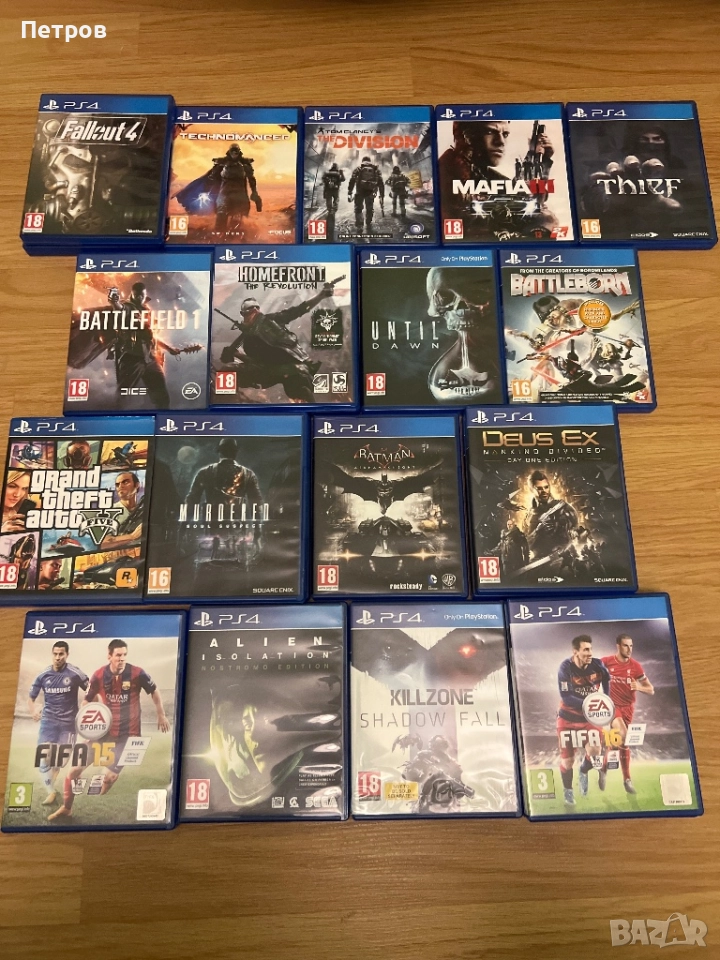 Игри за PS4, снимка 1