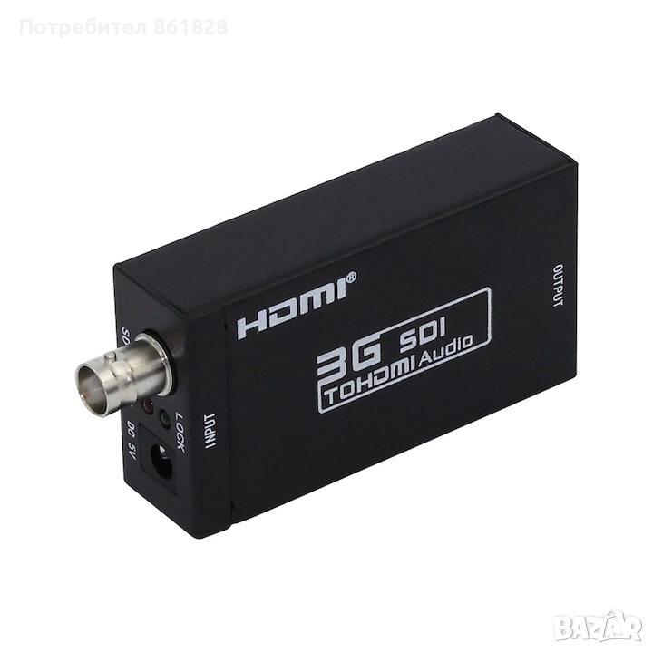 Конвертор, Spacetronik, SPH-SDI3GI 3G HD SDI към HDMI, снимка 1