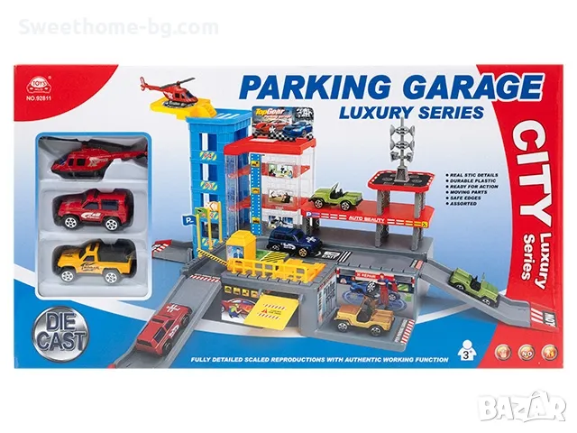 Писта паркинг 3 нива, снимка 1