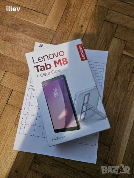 ЧИСТО НОВ Таблет Lenovo Tab M8 HD(4th Gen), 3GB RAM, 32GB, Arctic Grey, снимка 1