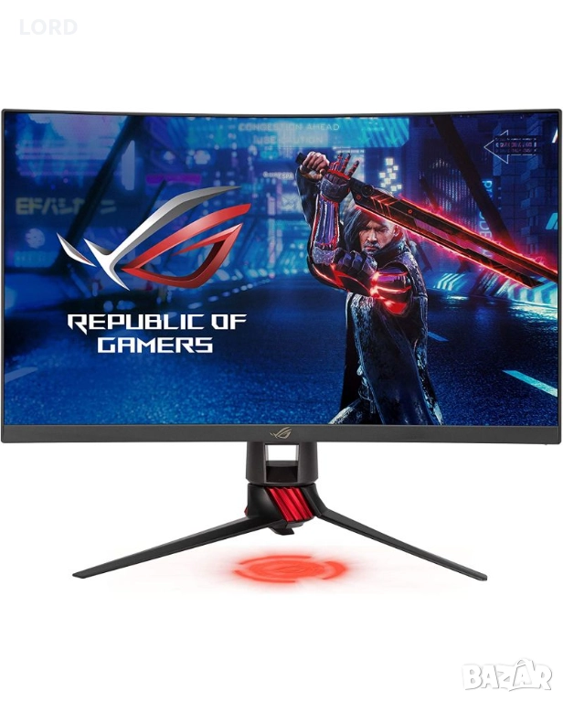 Монитор ASUS ROG STRIX XG27WQ - 2K,165Hz,1Ms, снимка 1