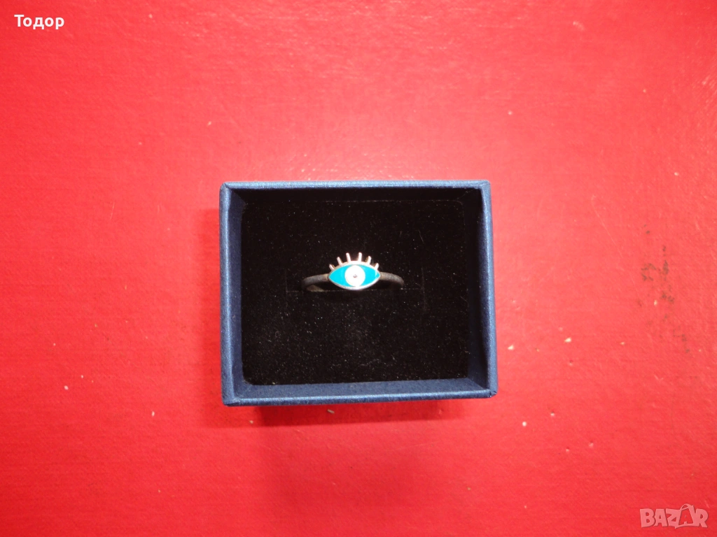 Страхотен сребърен пръстен 26, снимка 1