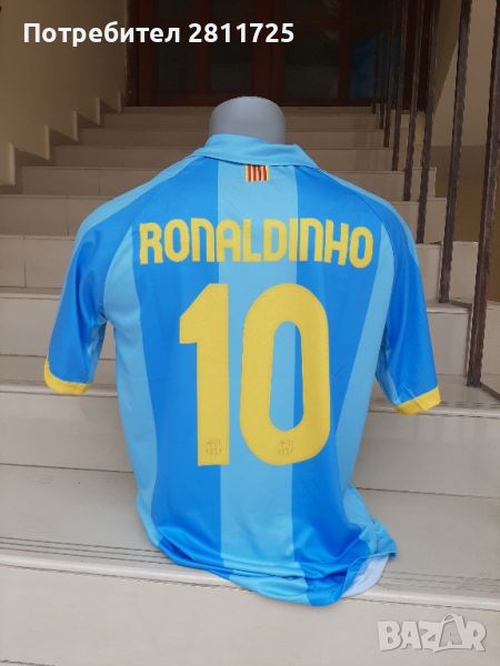 Тениска Роналдиньо Барселона- ретро легенди , снимка 1