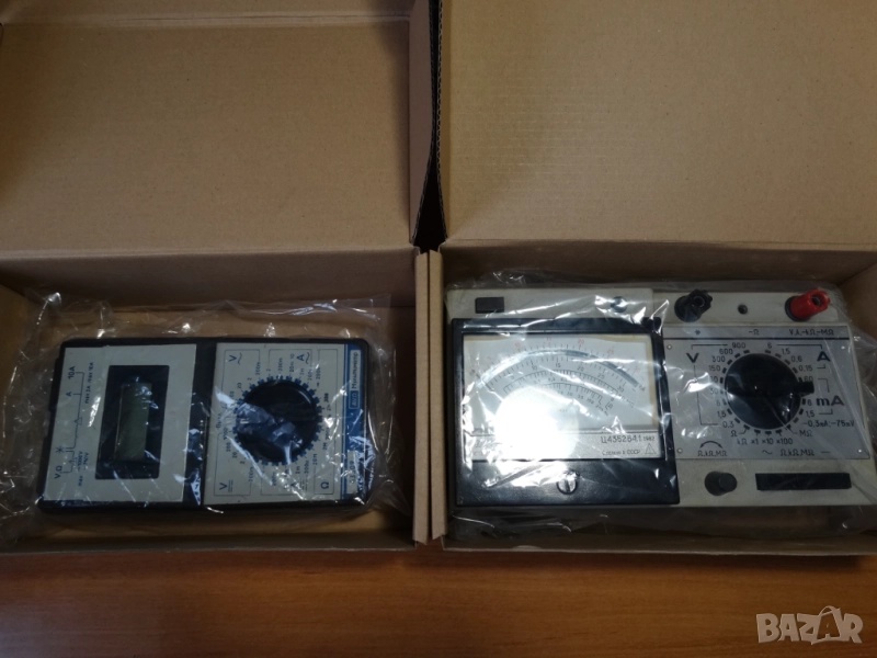 2 стари руски мултиметъра ..., снимка 1