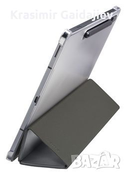 алъф за таблет "Fold Clear" за Samsung Galaxy Tab S7/S8 11", сив, снимка 1