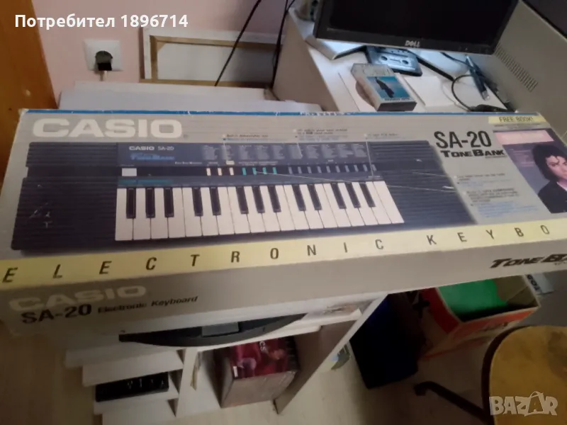 Електронна клавиатура Casio SA 20 , снимка 1