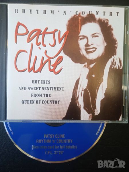 Patsy Cline ‎– Rhythm 'N' Country - оригинален диск музика, снимка 1