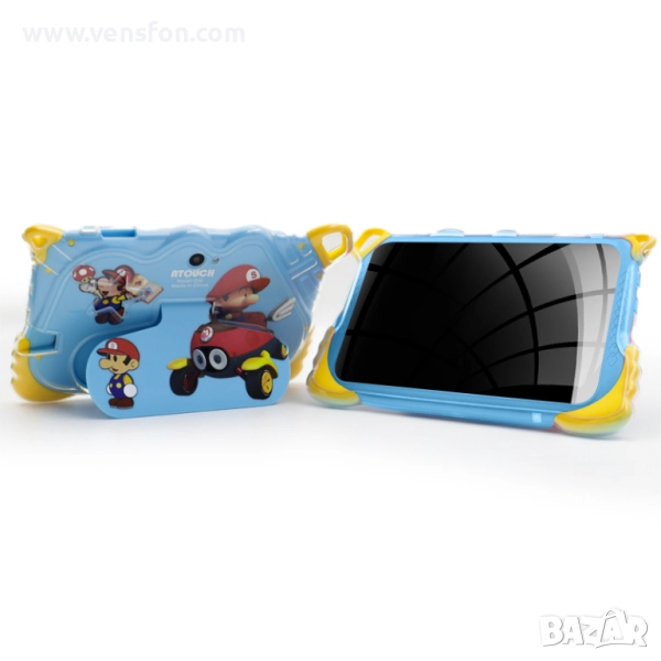 8 GB/256 MB Детски таблет ATOUCH Q39 - 7″ Android /син/, снимка 1