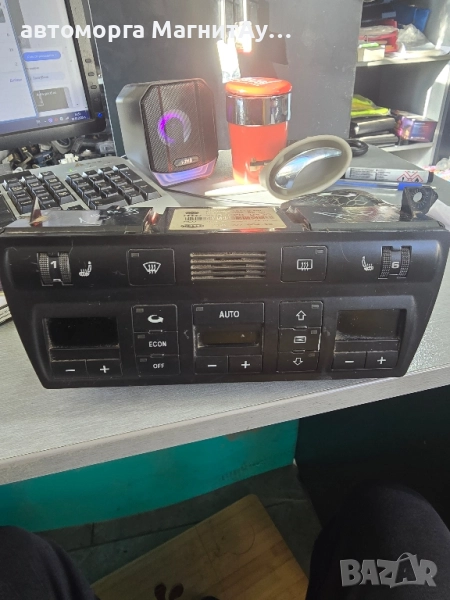 4B0820043 Q панел климатроник Audi 5HB007604 13, снимка 1