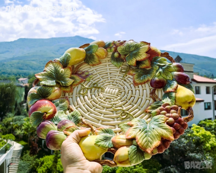 Великолепно плато от колекцията "Country Gourmet" на Fitz and Floyd, снимка 1