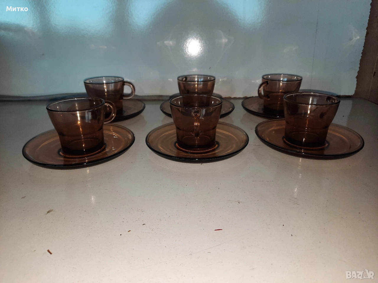 Сервиз за кафе от дуралекс DURALEX, снимка 1