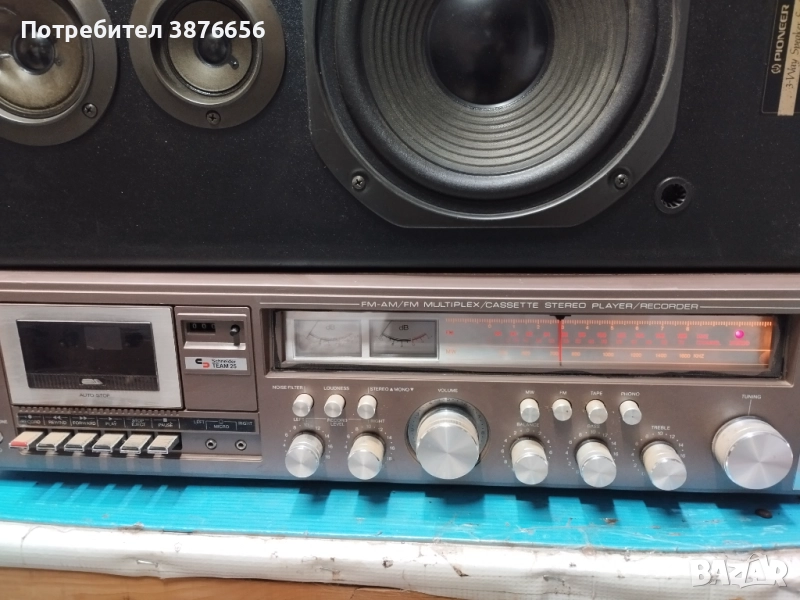 Ресийвър и касетофон, снимка 1