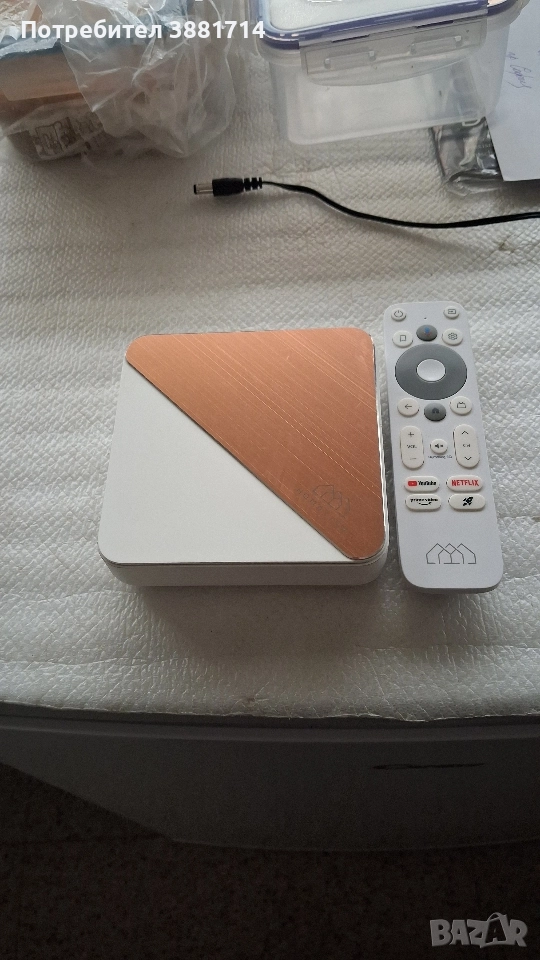 Андроид тв бокс Homatic R box 4K plus, снимка 1