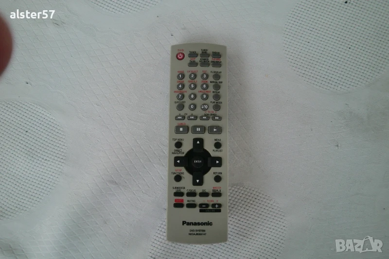 Дистанционно за ДВД Panasonic N2QAJB000147, снимка 1