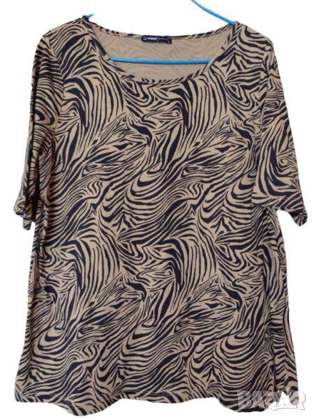 Дамска тениска със животинска щампа, LC Waikiki, 100% памук, XL, снимка 1