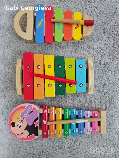 Детски дървени ксилофони, снимка 1