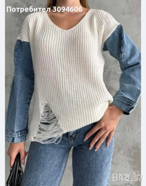 Блузи и комплекти плетива дамска мода, снимка 1