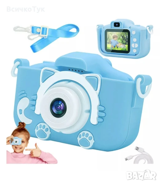 ✨Детски фотоапарат - СИН / РОЗОВ  , снимка 1