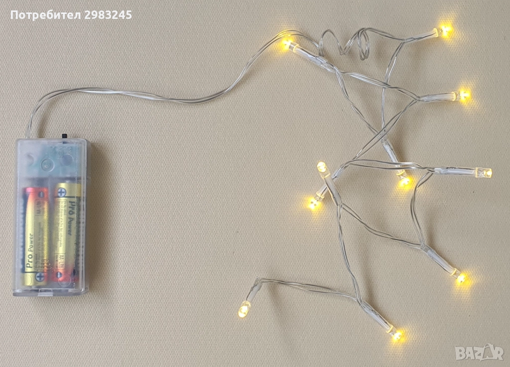 Мини LED лампички, снимка 1