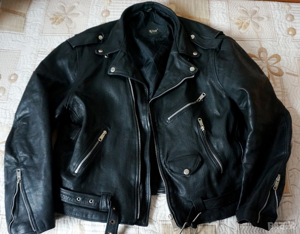Рокерско яке старата школа! XЛ! Внос Германия! , снимка 1